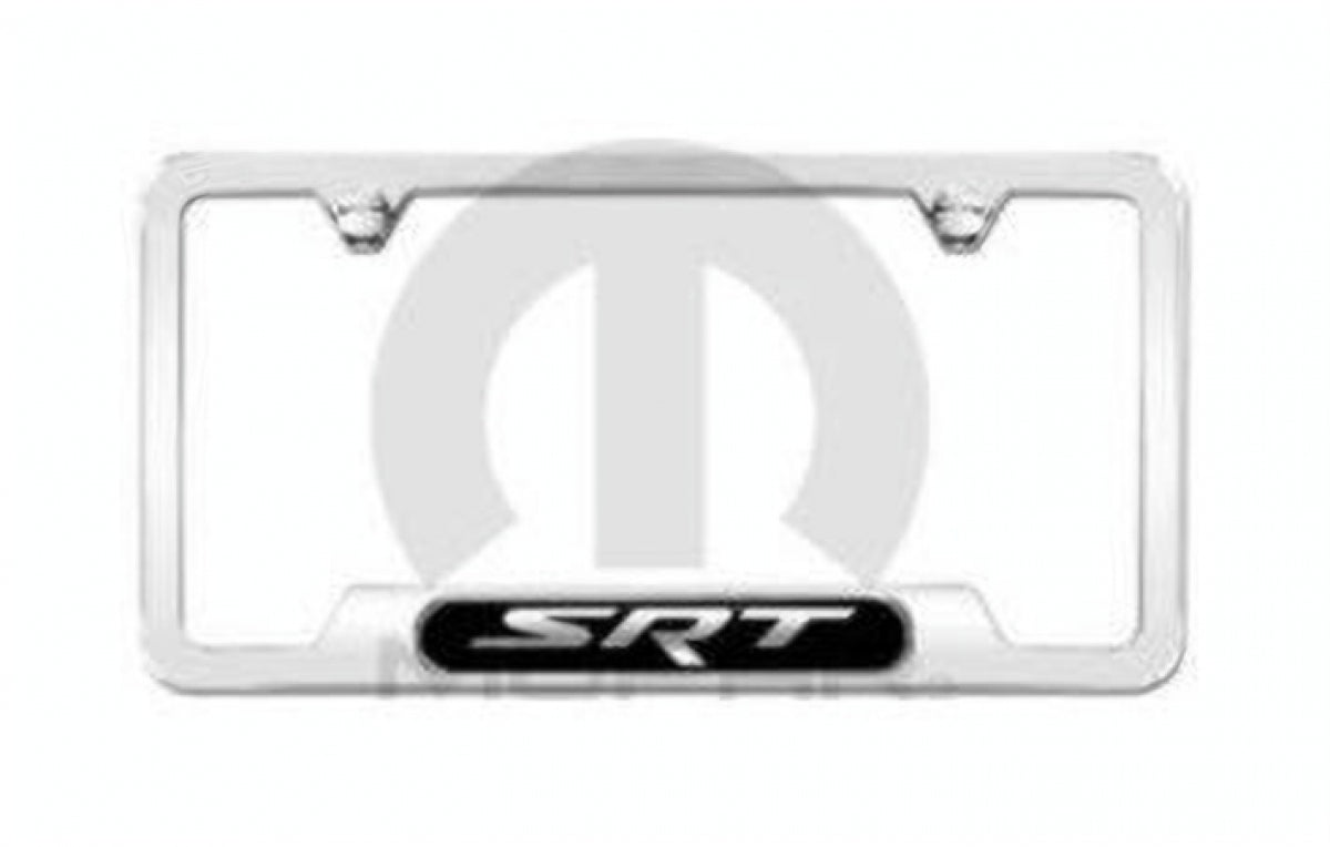 Dodge Frame - SRT Logo, Polished 82214920