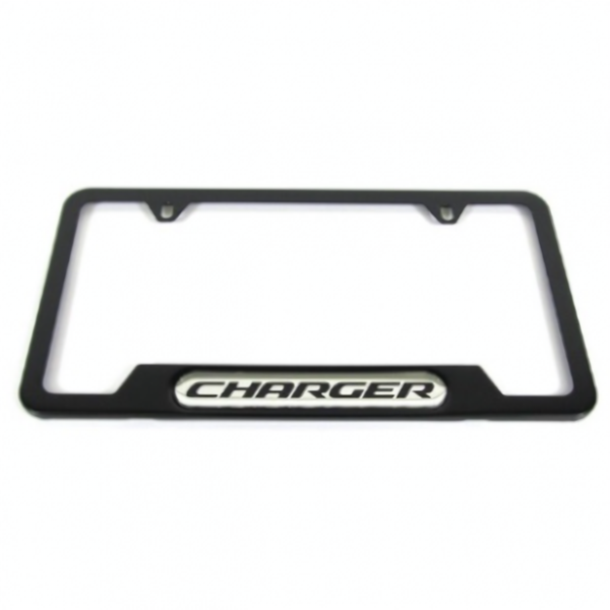 Dodge Frame - Charger Logo, Satin Black 82214930