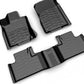 Jeep Floor Mats - Slush, Front & Rear, Black 82215577AC