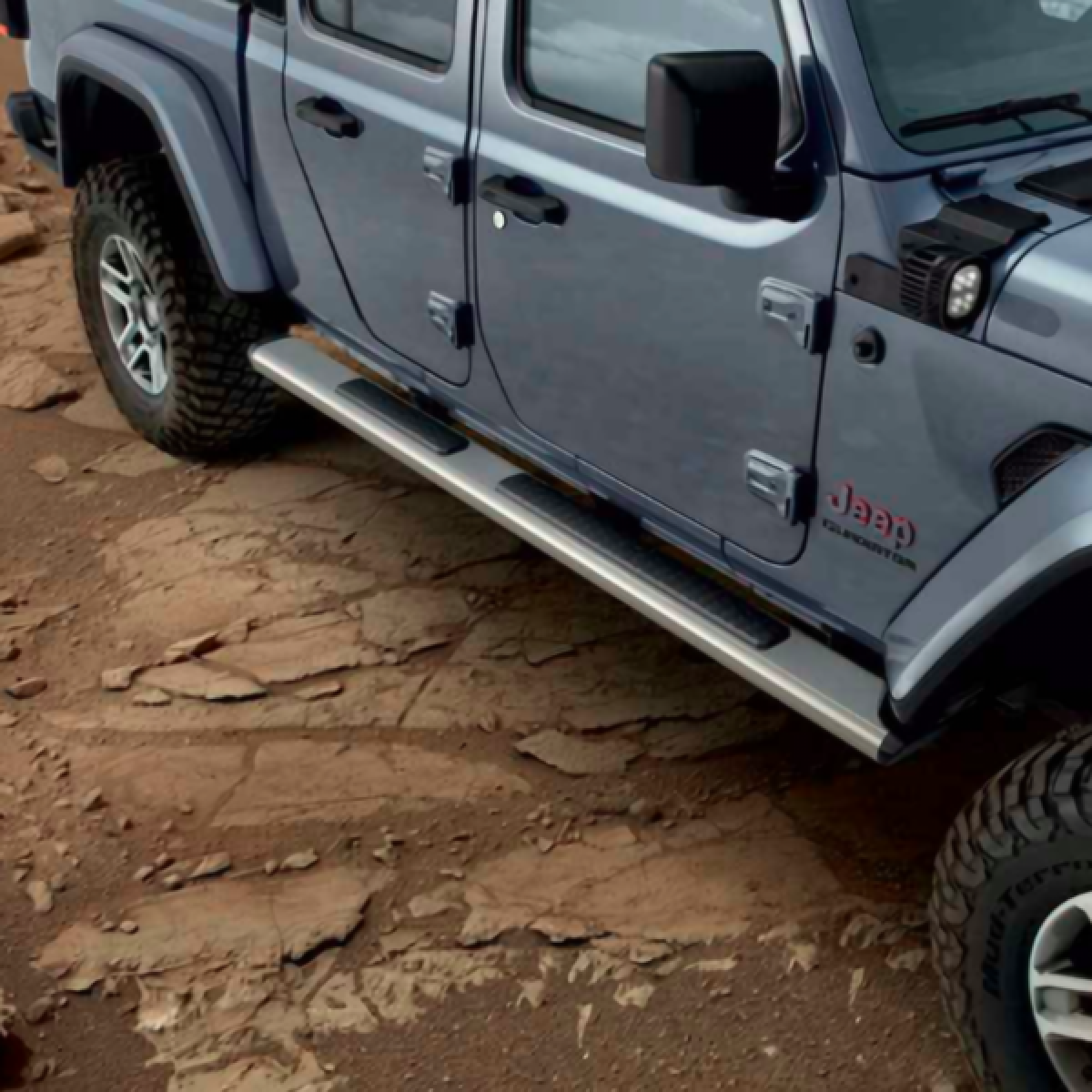 Jeep Side Steps - Tubular, Chrome 82215610AB